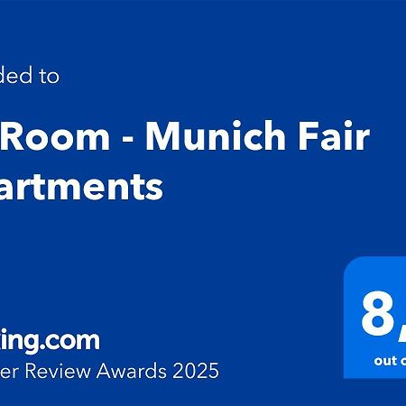 Myroom - Munich Fair Apartments Экстерьер фото